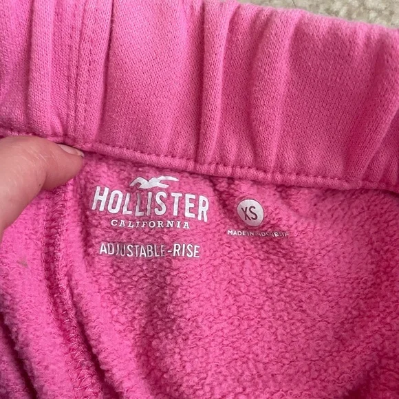 Hollister Bright Pink Sweatpants - Picture 3 of 4